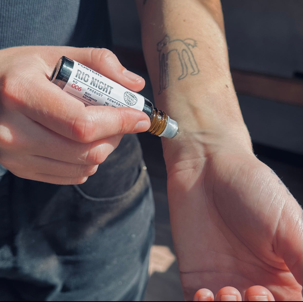 Tobacco + Vanilla | Roll On Body Fragrance | 10 ml